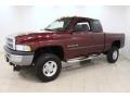 2001 Dark Garnet Red Pearl Dodge Ram 2500 SLT Quad Cab 4x4  photo #3