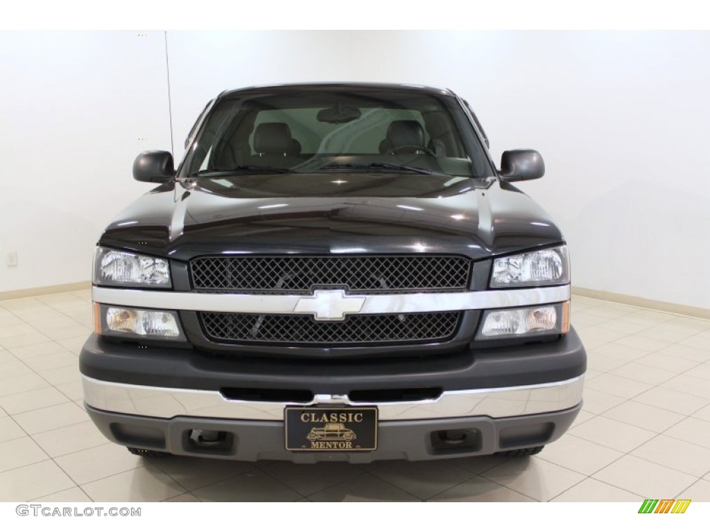 2003 Silverado 1500 Extended Cab 4x4 - Dark Gray Metallic / Dark Charcoal photo #2