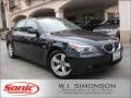 Monaco Blue Metallic 2007 BMW 5 Series 525i Sedan