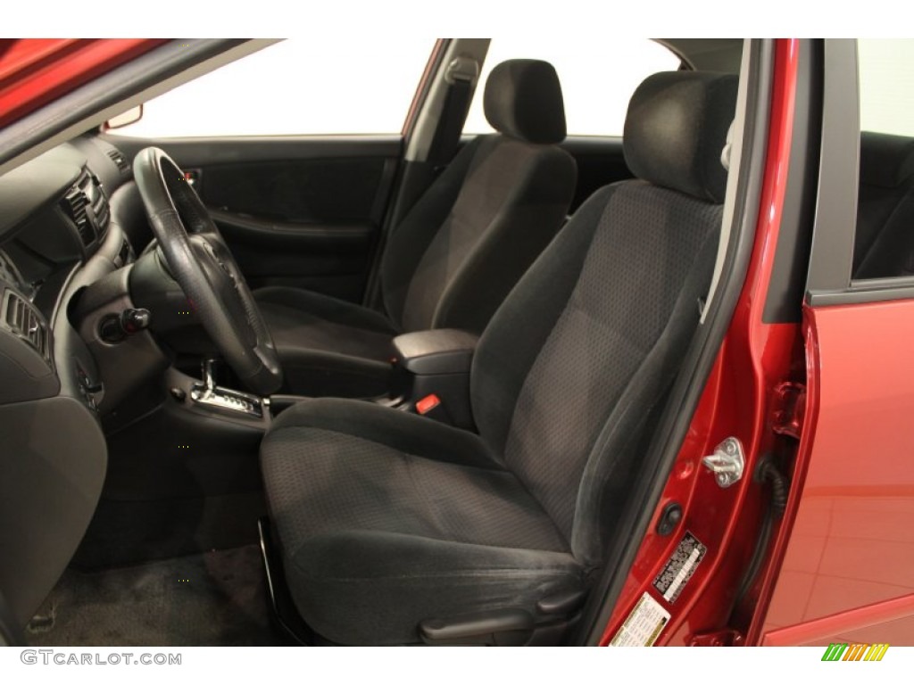 Dark Charcoal Interior 2007 Toyota Corolla S Photo #66472350