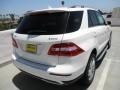 2012 Diamond White Metallic Mercedes-Benz ML 350 4Matic  photo #4