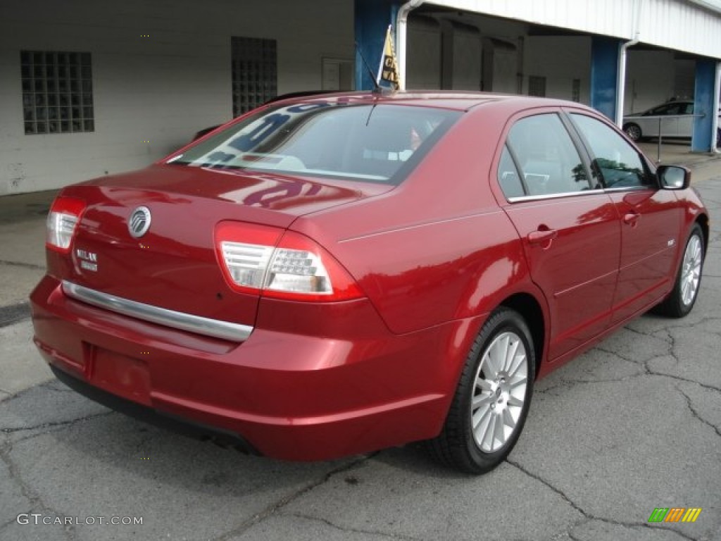 Vivid Red Metallic 2008 Mercury Milan I4 Premier Exterior Photo #66473772