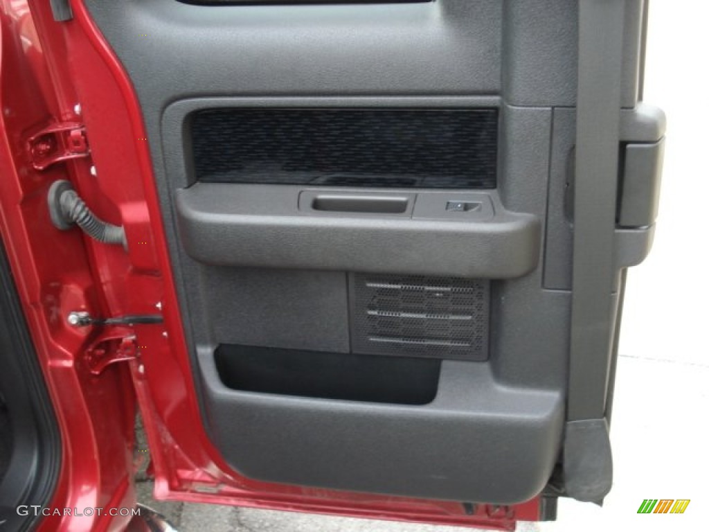 2010 F150 FX4 SuperCab 4x4 - Red Candy Metallic / Black photo #13