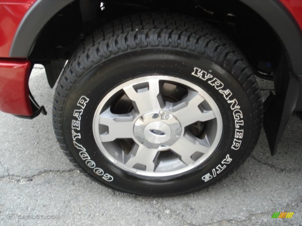 2010 F150 FX4 SuperCab 4x4 - Red Candy Metallic / Black photo #20