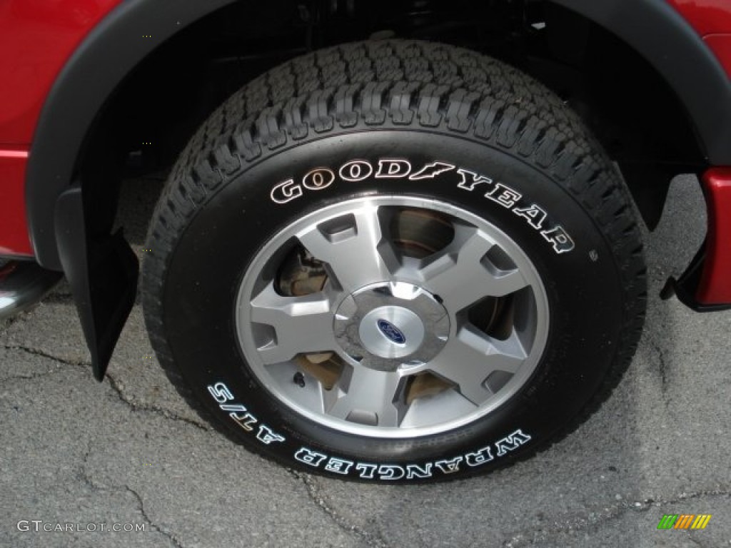 2010 F150 FX4 SuperCab 4x4 - Red Candy Metallic / Black photo #23