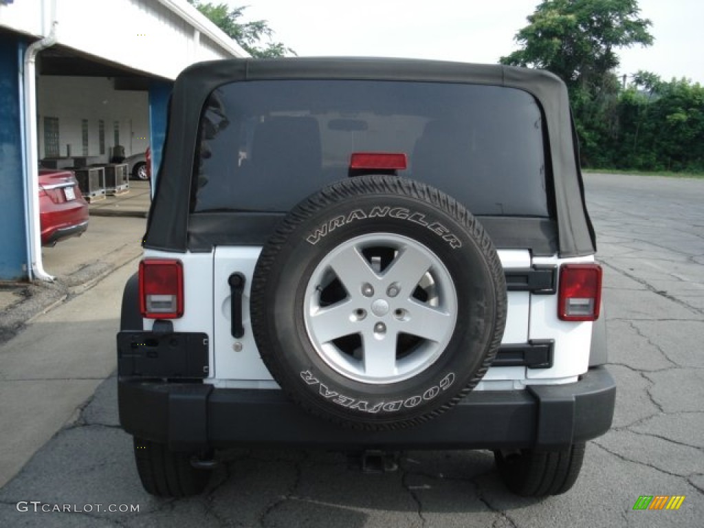 2012 Wrangler Sport S 4x4 - Bright White / Black photo #18