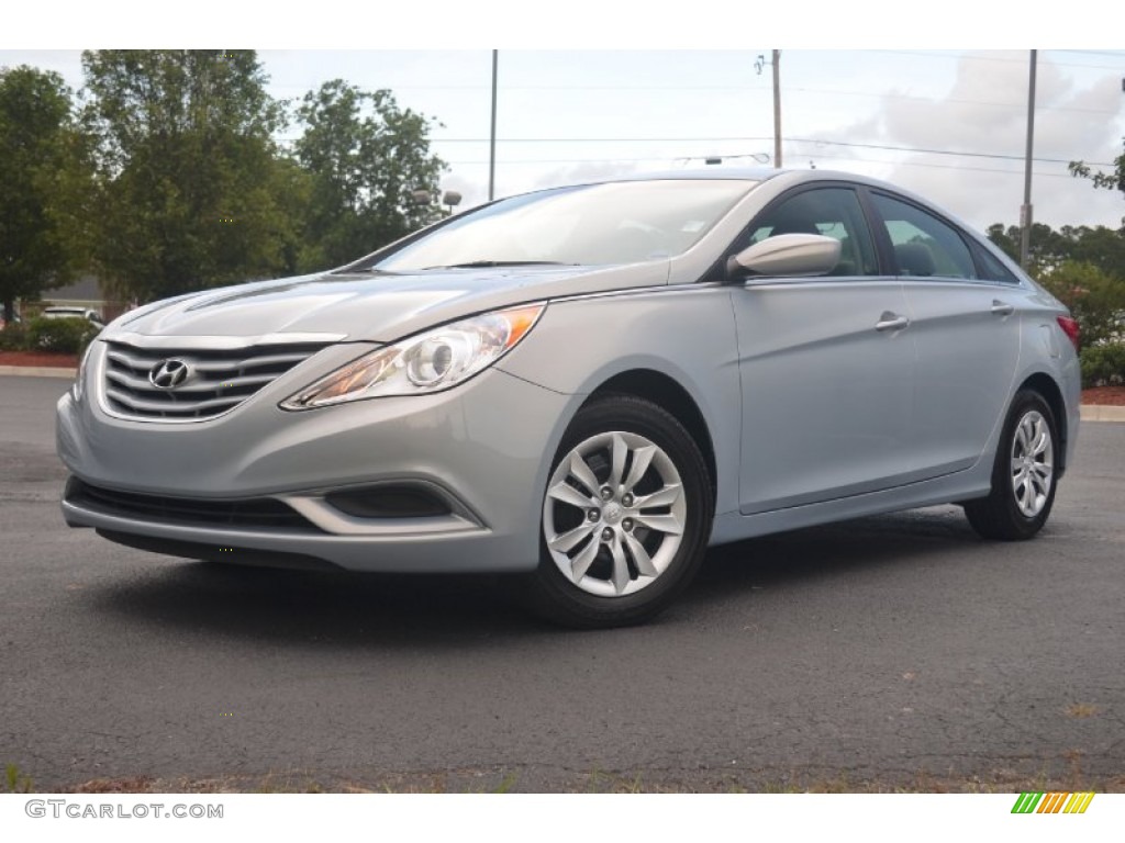 2012 Sonata GLS - Iridescent Silver Blue Pearl / Gray photo #1
