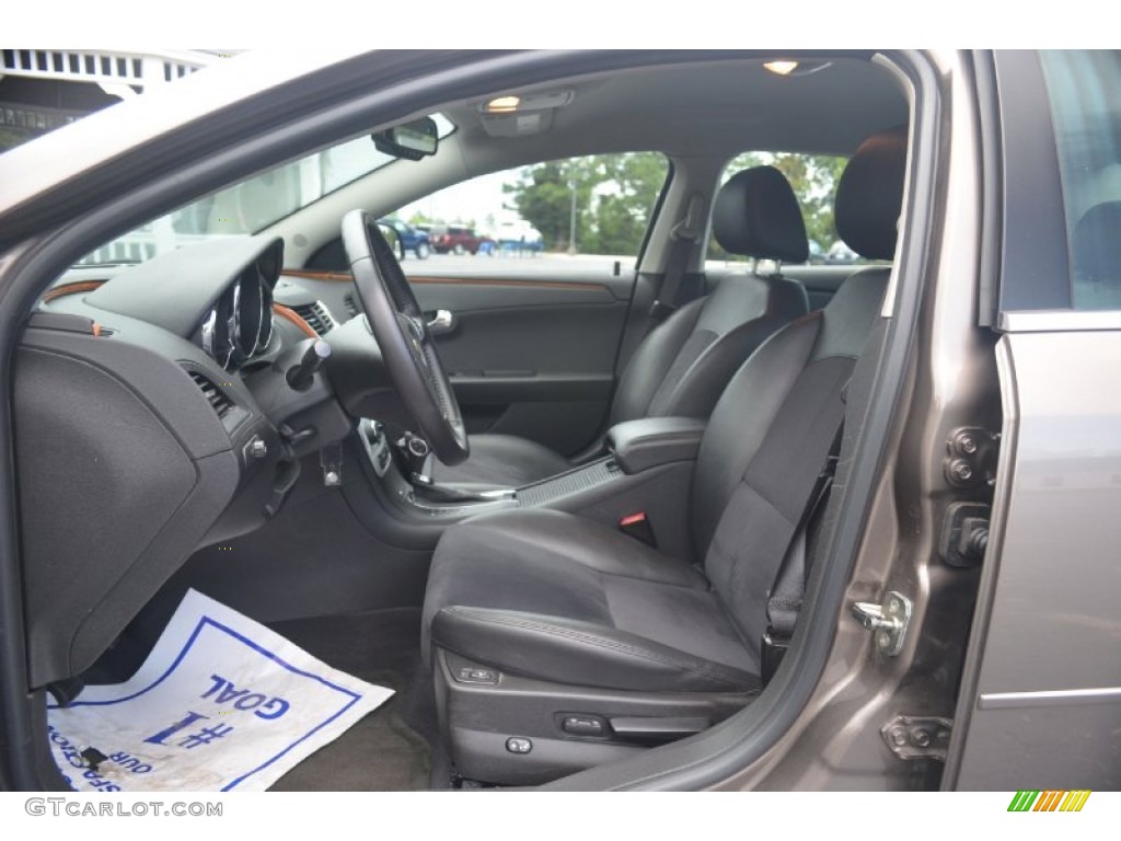 Ebony Interior 2012 Chevrolet Malibu LT Photo #66474831