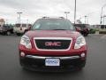 2012 Crystal Red Tintcoat GMC Acadia SLT AWD  photo #2