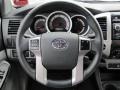 Graphite 2012 Toyota Tacoma SR5 Access Cab 4x4 Steering Wheel