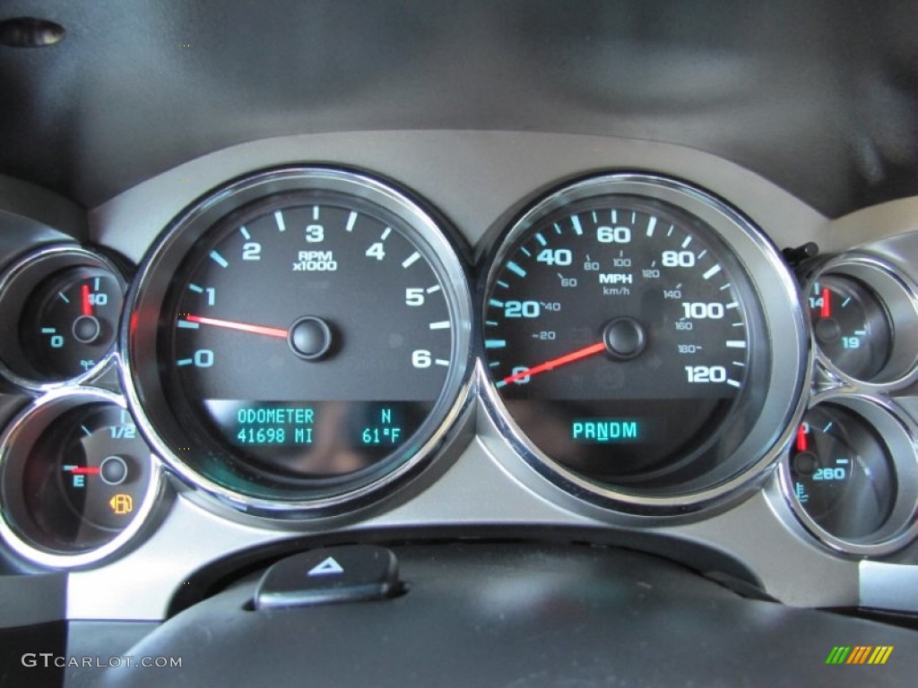 2009 Silverado 1500 LT Z71 Crew Cab 4x4 - Blue Granite Metallic / Ebony photo #10