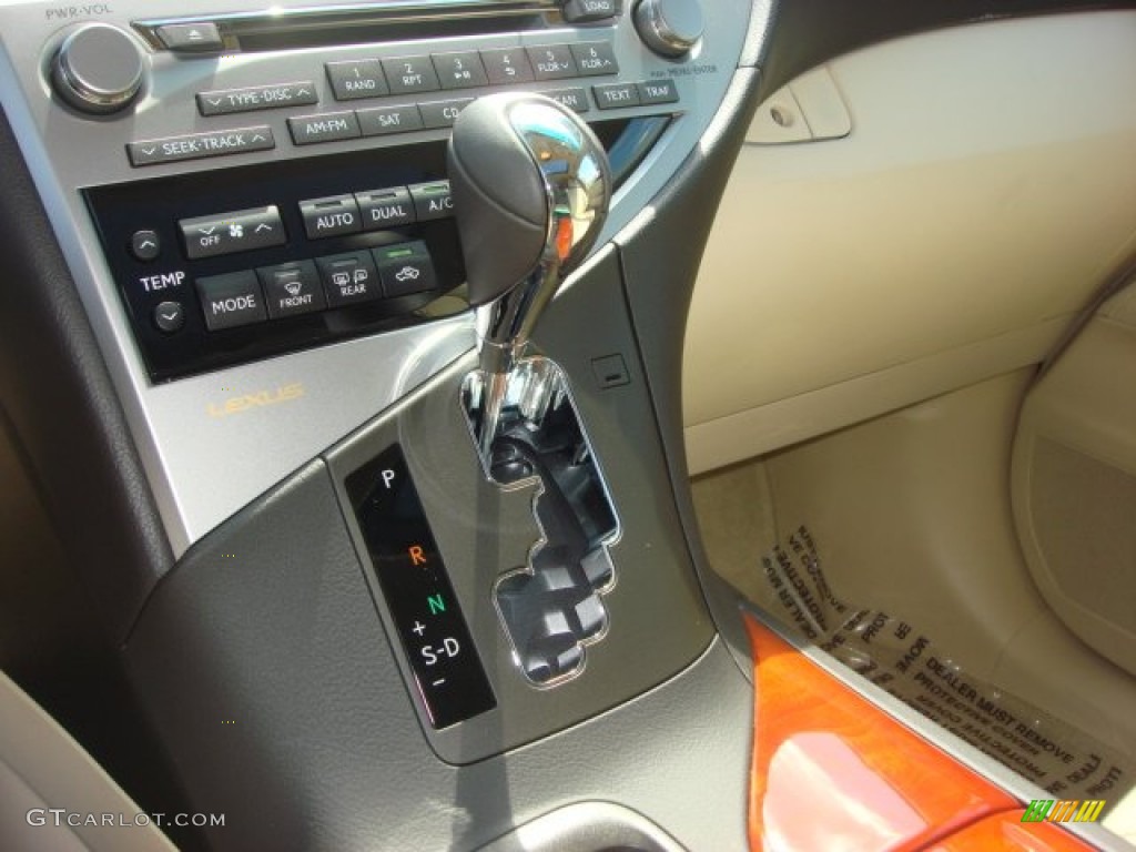 2010 RX 350 - Cerulean Blue Metallic / Parchment/Brown Walnut photo #19