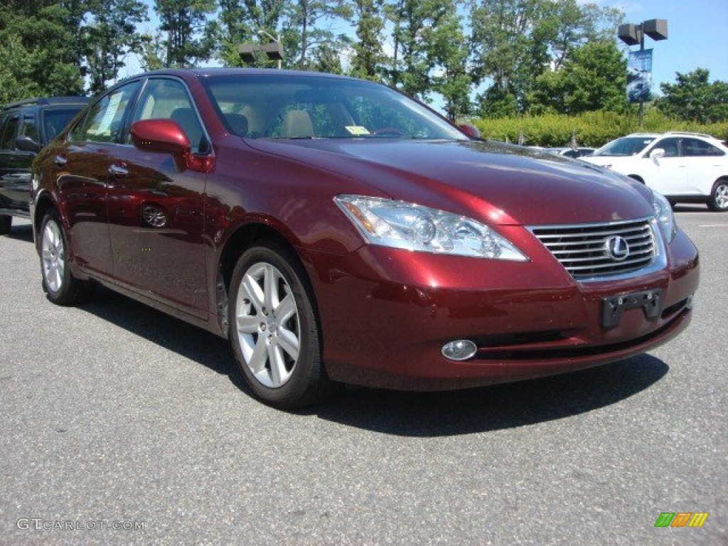 Royal Ruby Red Metallic 2007 Lexus ES 350 Exterior Photo #66480693