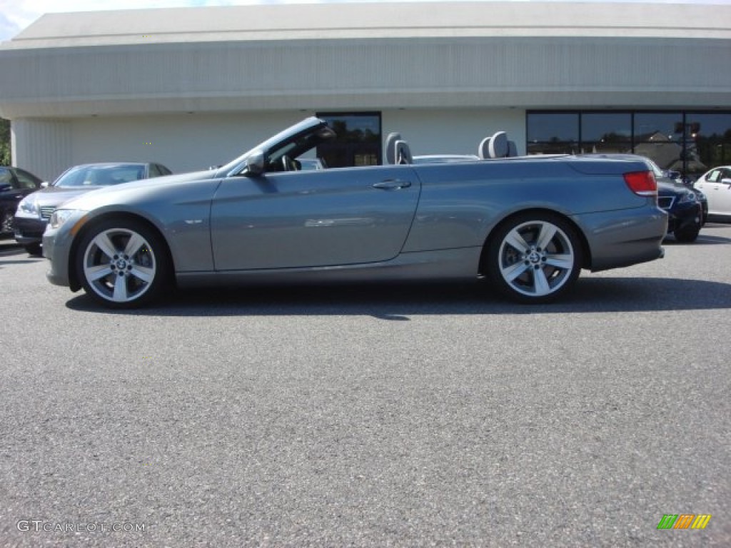 2010 3 Series 335i Convertible - Space Gray Metallic / Gray Dakota Leather photo #6