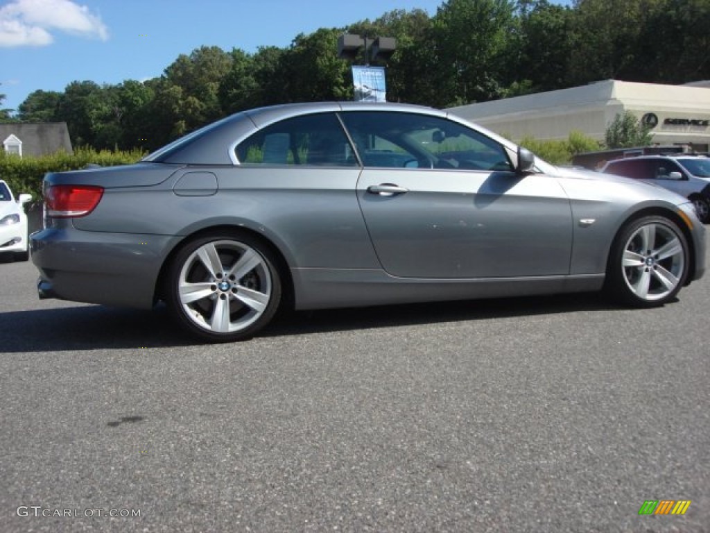 2010 3 Series 335i Convertible - Space Gray Metallic / Gray Dakota Leather photo #23