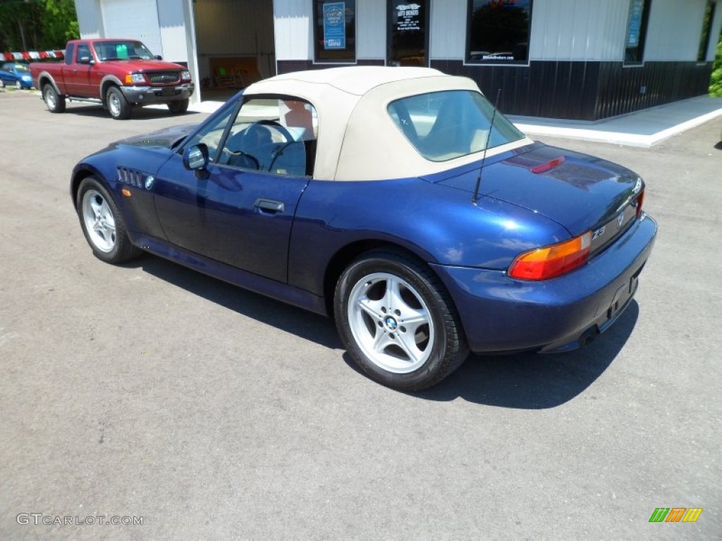 Atlanta Blue Metallic 1998 BMW Z3 1.9 Roadster Exterior Photo #66482124