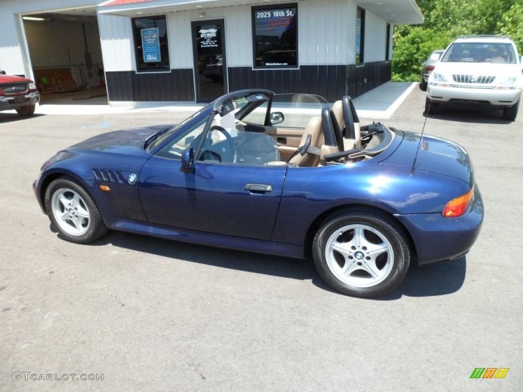 Atlanta Blue Metallic 1998 BMW Z3 1.9 Roadster Exterior Photo #66482148