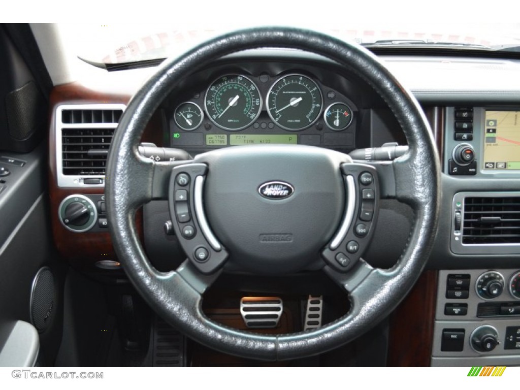 2006 Range Rover Supercharged - Bonatti Grey / Charcoal/Jet photo #13