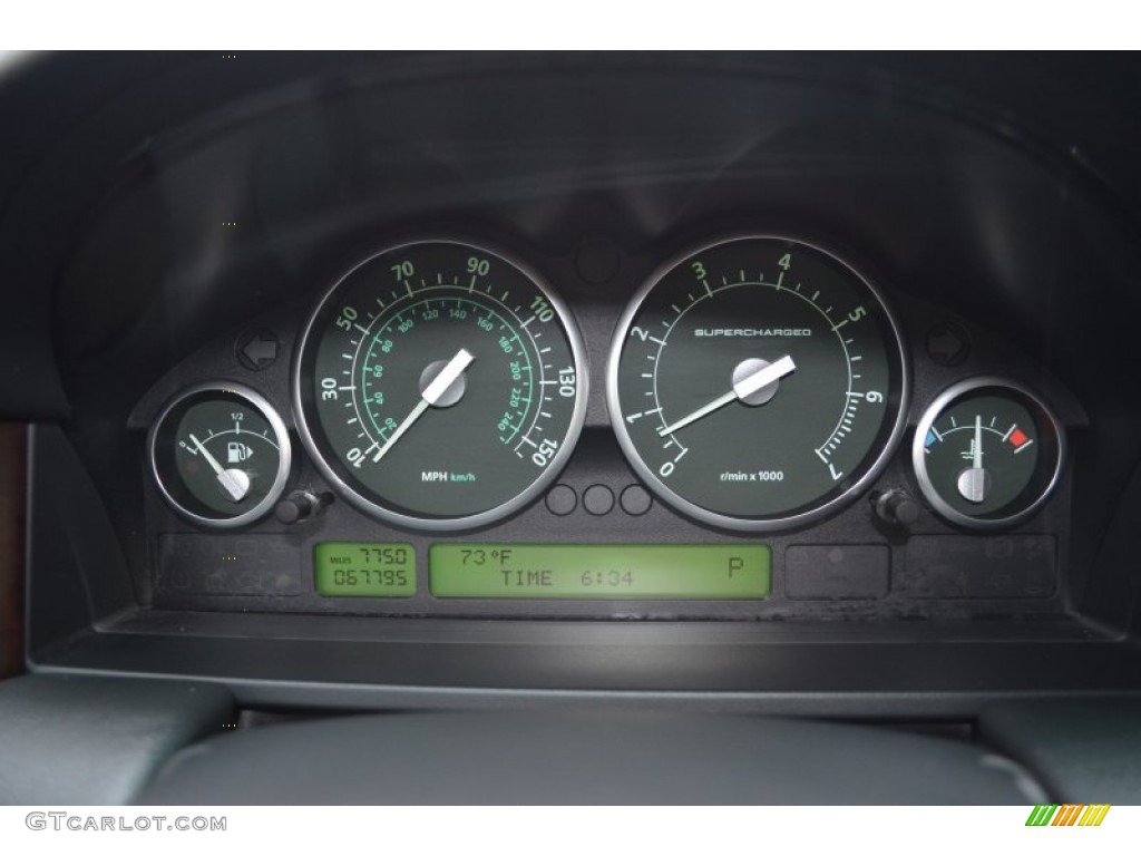 2006 Range Rover Supercharged - Bonatti Grey / Charcoal/Jet photo #17