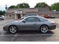 2002 Seal Grey Metallic Porsche 911 Carrera Cabriolet  photo #4