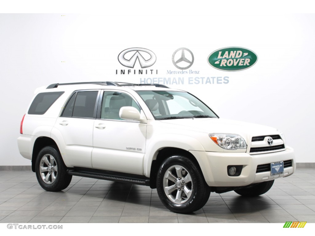 2006 4Runner Limited 4x4 - Natural White / Taupe photo #1