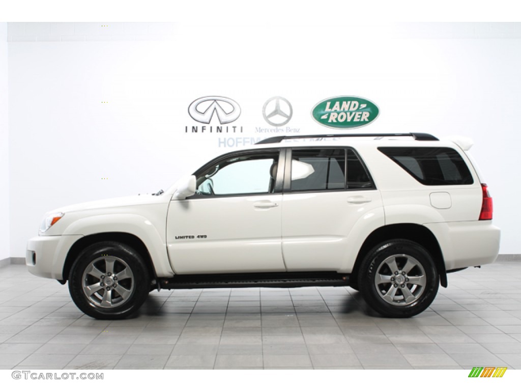 2006 4Runner Limited 4x4 - Natural White / Taupe photo #2