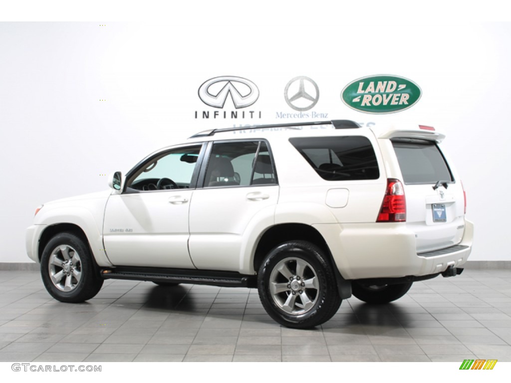 2006 4Runner Limited 4x4 - Natural White / Taupe photo #5