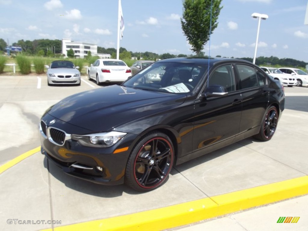 Black Sapphire Metallic 2012 BMW 3 Series 328i Sedan Exterior Photo #66483636