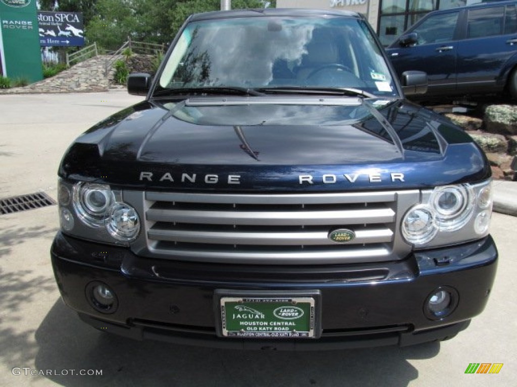 2006 Range Rover HSE - Buckingham Blue Metallic / Sand/Jet photo #10