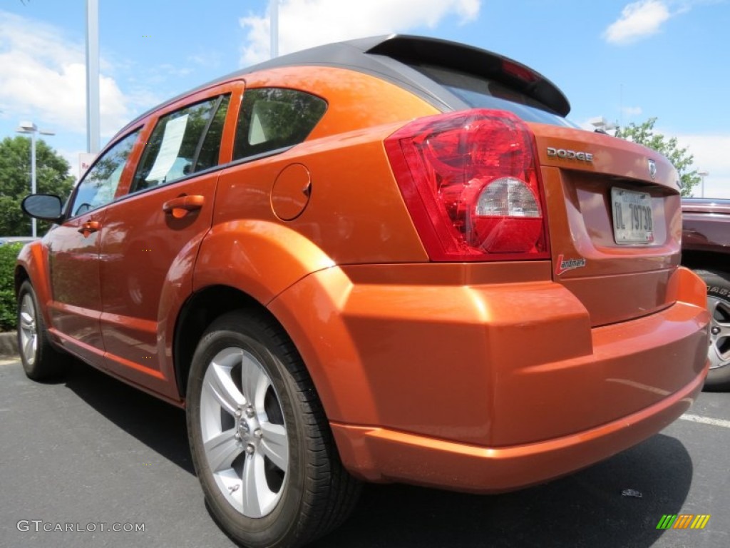 Mango Tango Pearl 2011 Dodge Caliber Mainstreet Exterior Photo #66488937