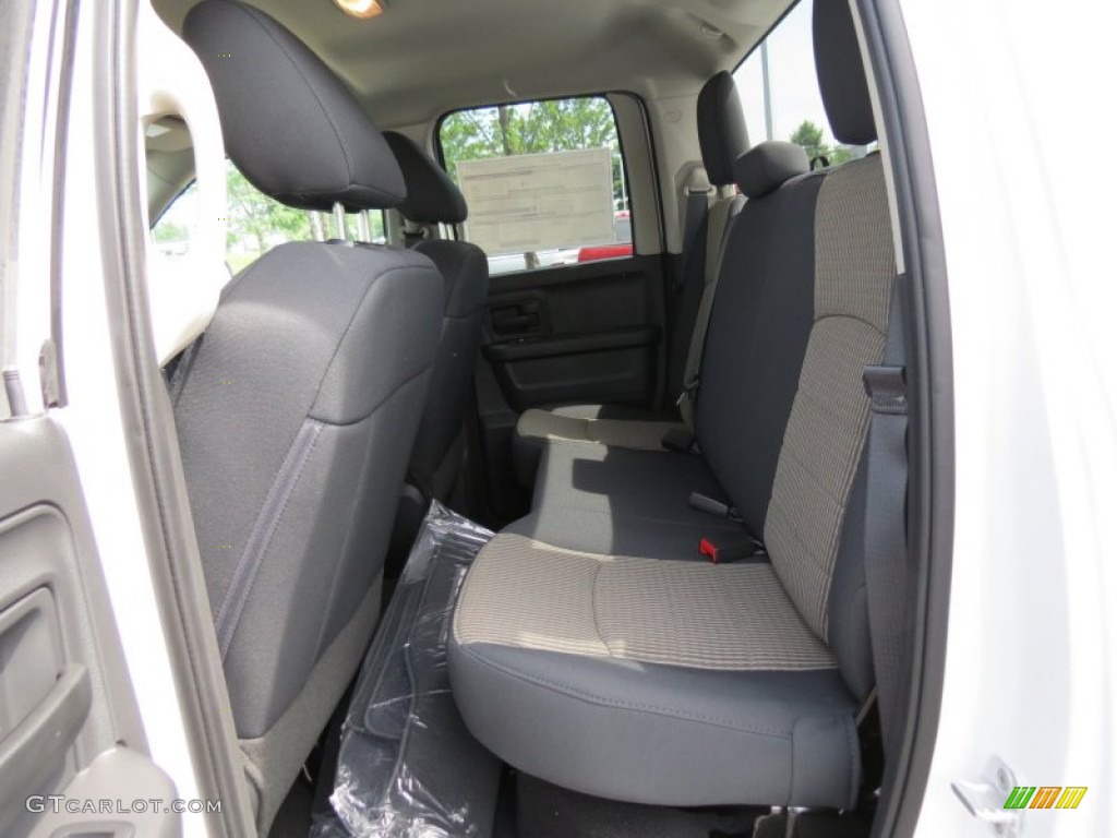 2012 Ram 1500 Express Quad Cab - Bright White / Dark Slate Gray/Medium Graystone photo #8