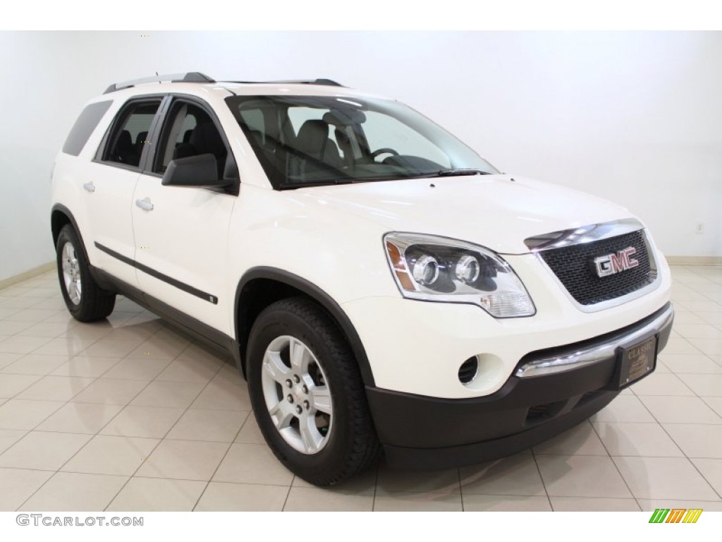 Summit White 2010 GMC Acadia SL Exterior Photo #66489513
