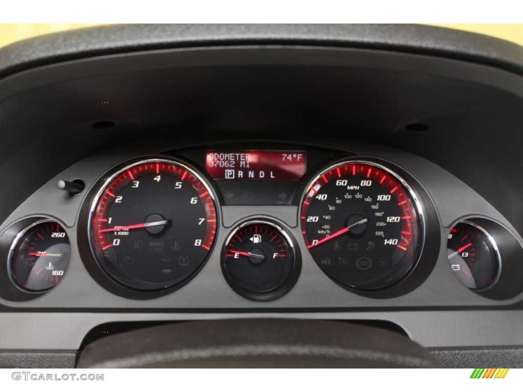 2010 GMC Acadia SL Gauges Photo #66489606