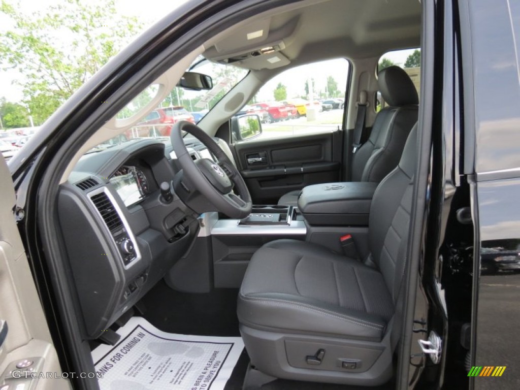 2012 Ram 1500 Sport Quad Cab - Black / Dark Slate Gray photo #7