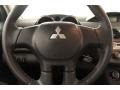 Dark Charcoal 2012 Mitsubishi Eclipse GS Sport Coupe Steering Wheel