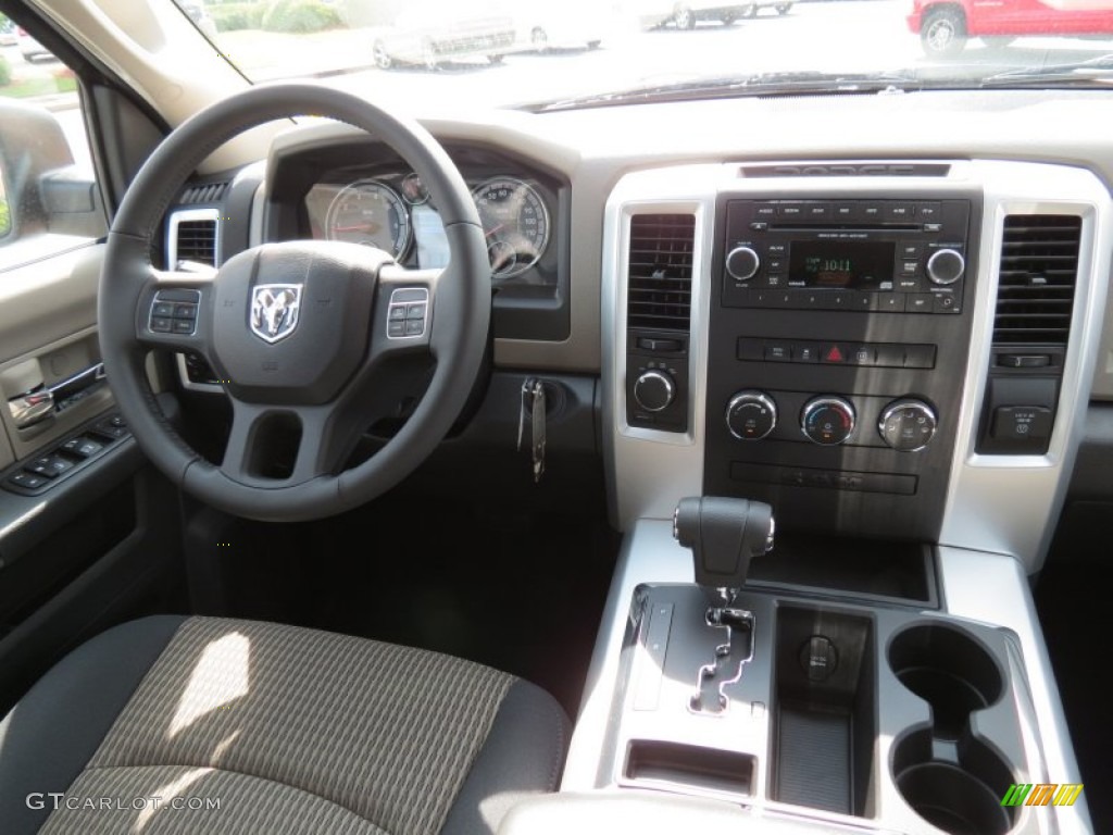 2012 Ram 1500 Big Horn Quad Cab 4x4 - Saddle Brown Pearl / Dark Slate Gray/Medium Graystone photo #10