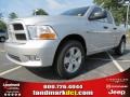 2012 Bright Silver Metallic Dodge Ram 1500 Express Quad Cab  photo #1