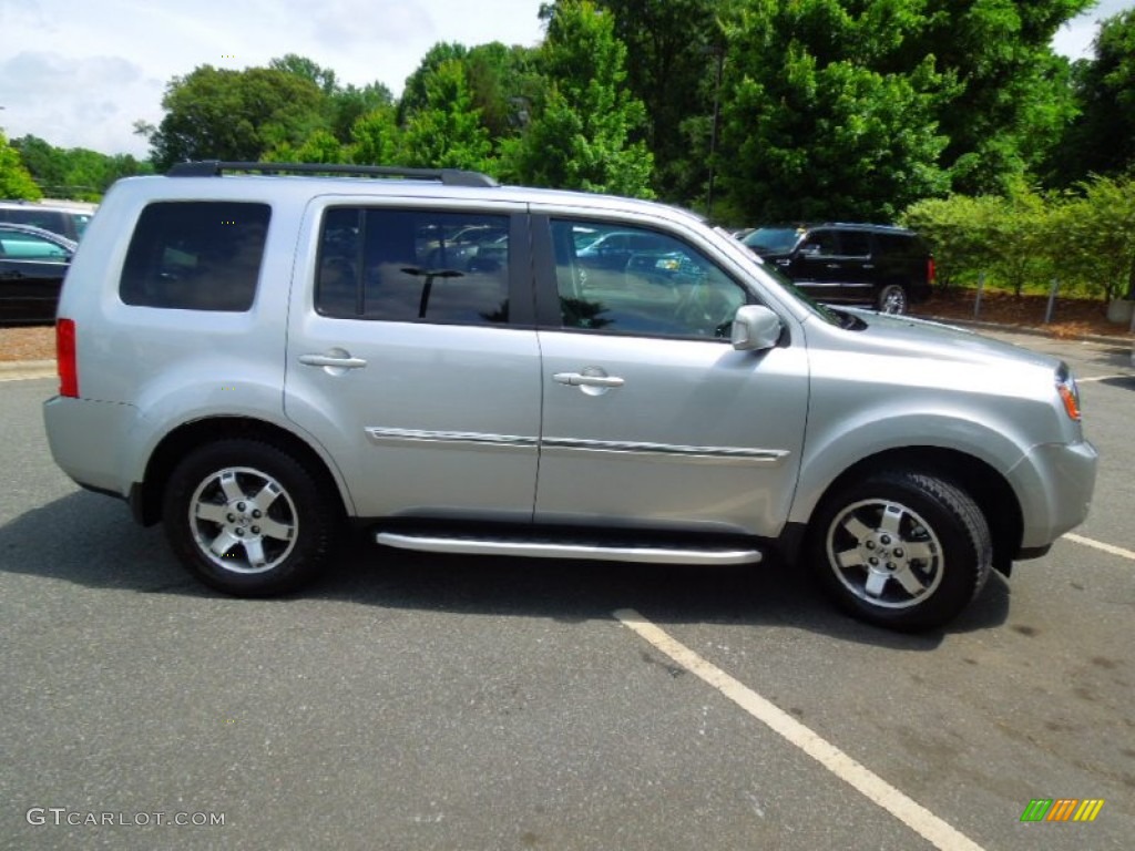 Alabaster Silver Metallic 2010 Honda Pilot Touring Exterior Photo #66490641