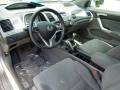 Gray 2011 Honda Civic EX Coupe Interior Color