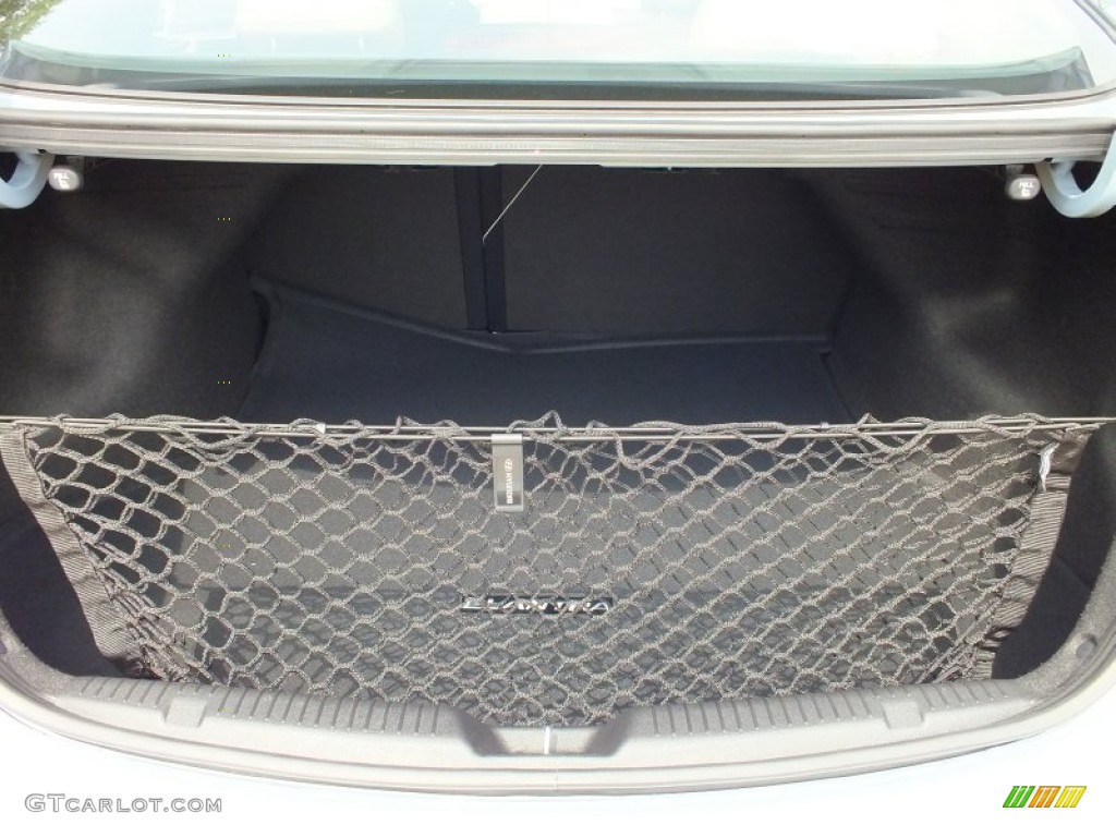 2013 Elantra Limited - Blue Sky Metallic / Beige photo #11