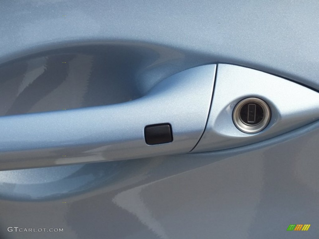 2013 Elantra Limited - Blue Sky Metallic / Beige photo #13