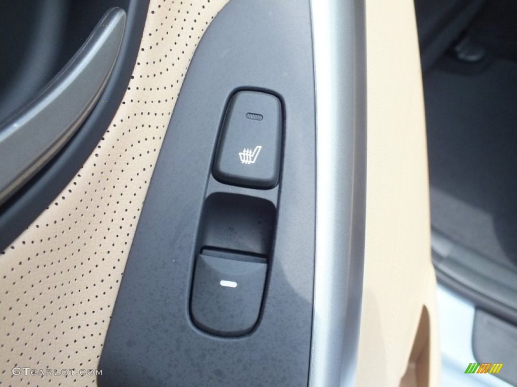 2013 Elantra Limited - Blue Sky Metallic / Beige photo #20