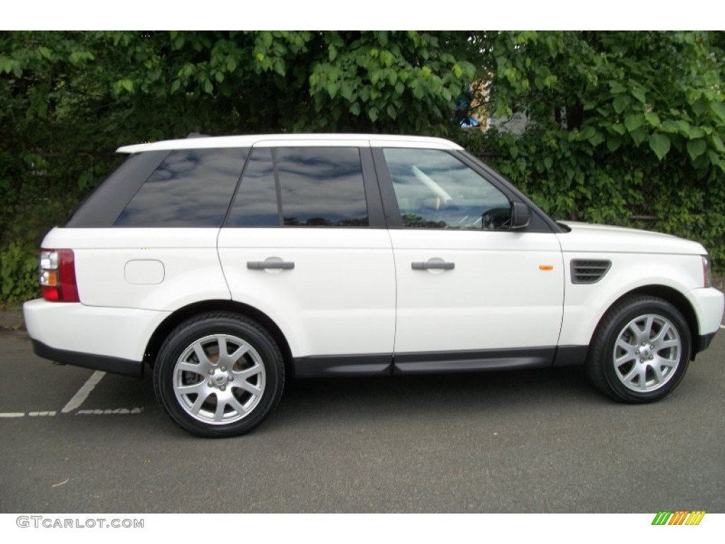Alaska White 2008 Land Rover Range Rover Sport HSE Exterior Photo #66491631