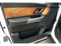 Ebony Black 2008 Land Rover Range Rover Sport HSE Door Panel