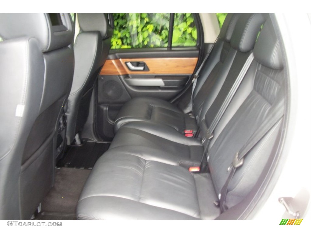 2008 Land Rover Range Rover Sport HSE Rear Seat Photo #66491682
