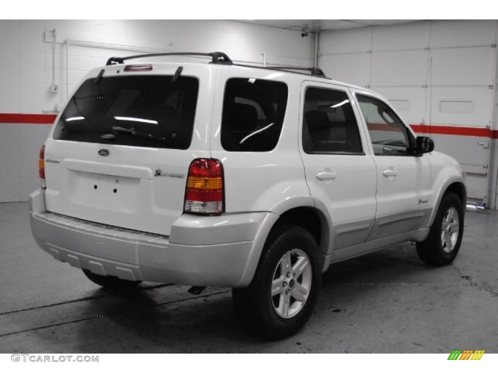 2006 Escape Hybrid 4WD - Oxford White / Medium/Dark Flint photo #20