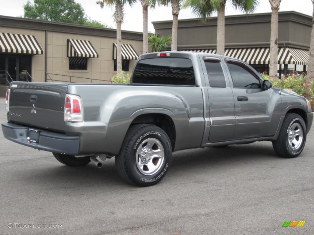 Granite Gray 2007 Mitsubishi Raider LS Extended Cab Exterior Photo #66491874