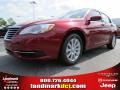 2012 Deep Cherry Red Crystal Pearl Coat Chrysler 200 Touring Sedan  photo #1