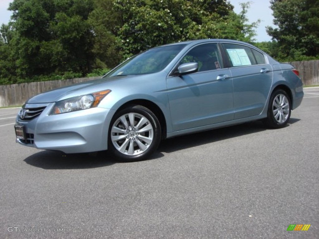 Celestial Blue Metallic 2011 Honda Accord EX-L Sedan Exterior Photo #66494484