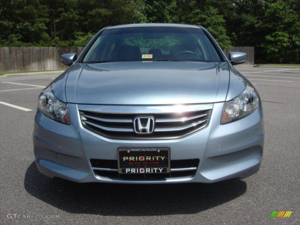 2011 Accord EX-L Sedan - Celestial Blue Metallic / Gray photo #8
